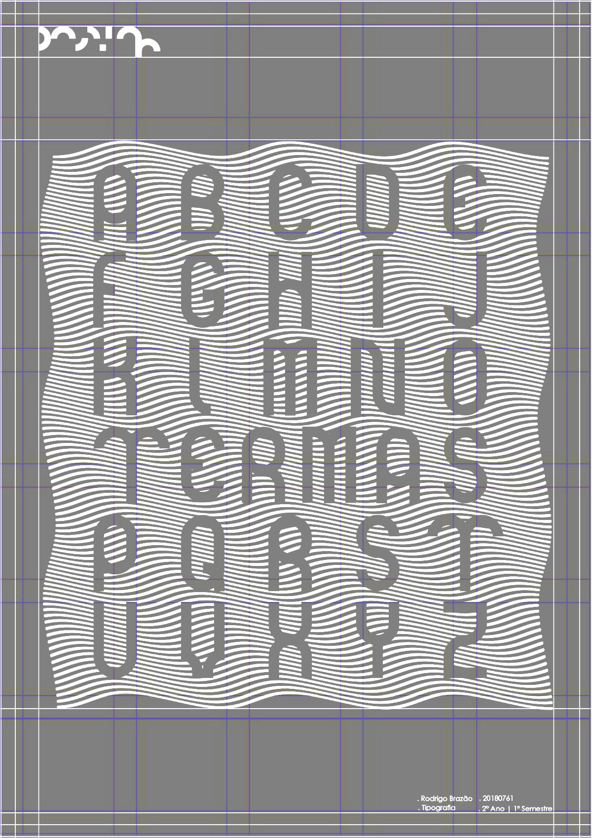 Cartaz Tipográfico | Termas de Portugal