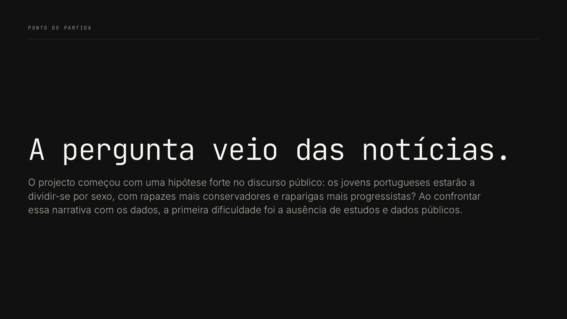 Geração Dividida? | Visualização de Dados