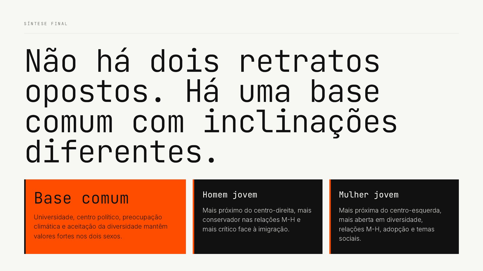 Geração Dividida? | Visualização de Dados