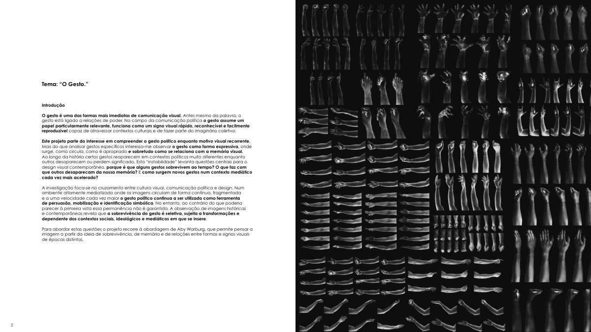 Micro-Painel Warburguiano | O Gesto