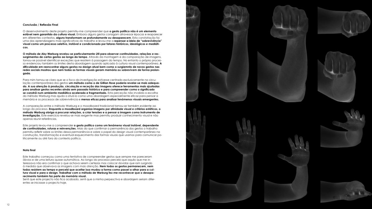 Micro-Painel Warburguiano | O Gesto