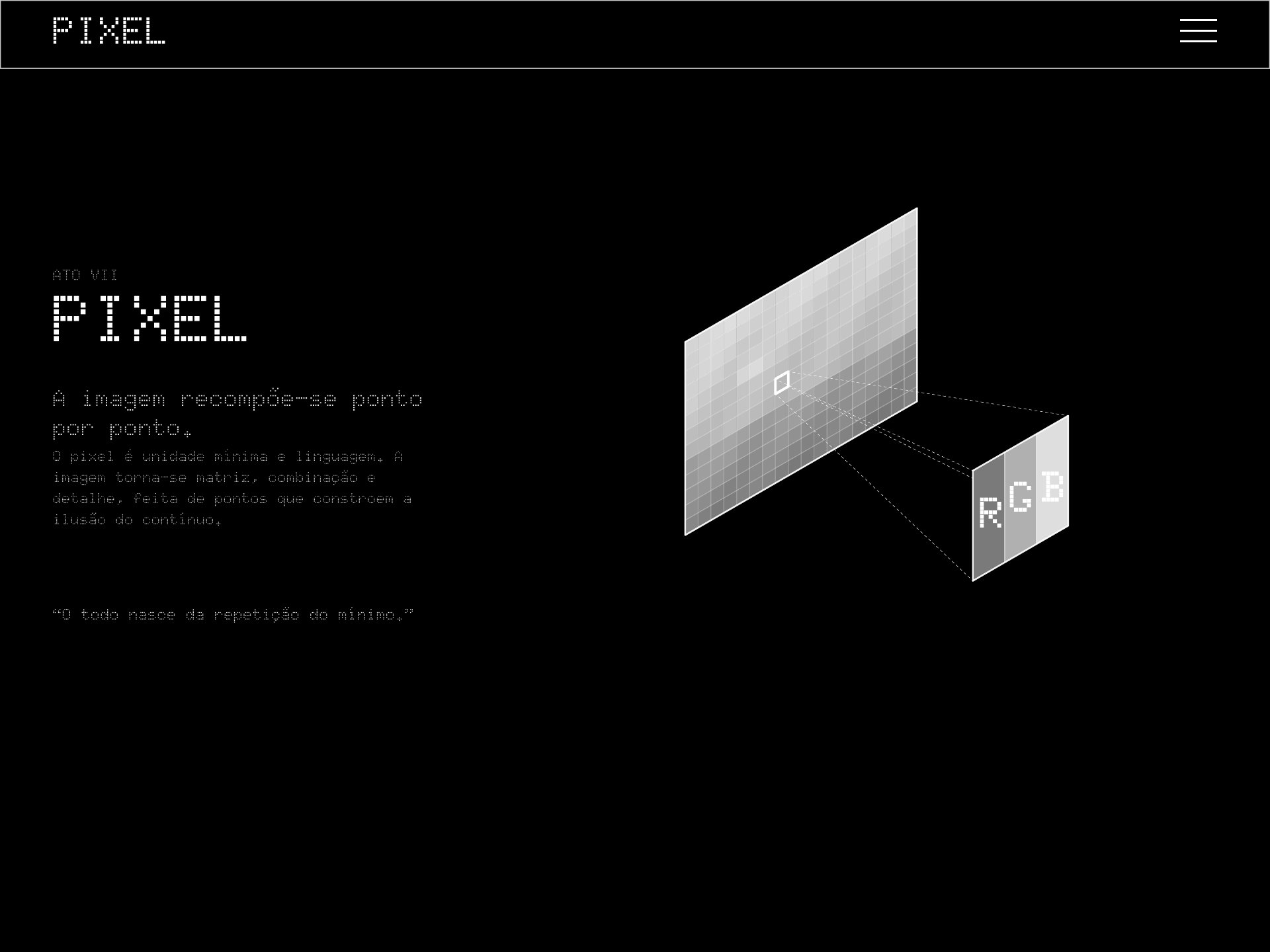 PIXEL | Gestão de Projeto e Orçamento