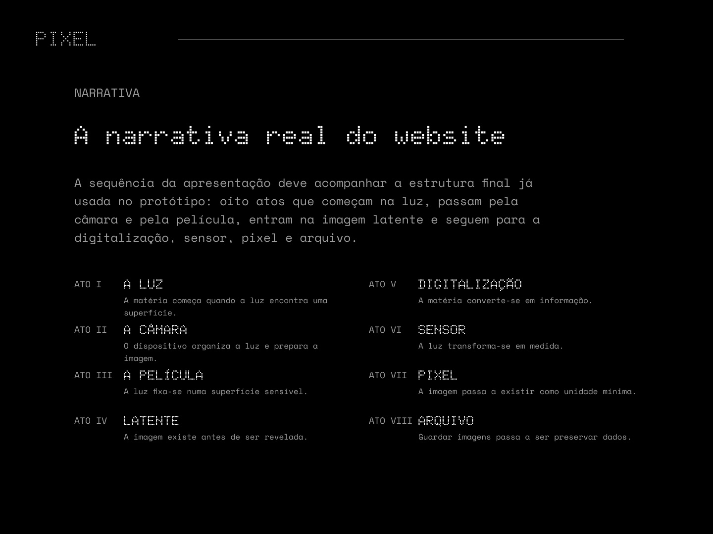 PIXEL | Website Interactivo