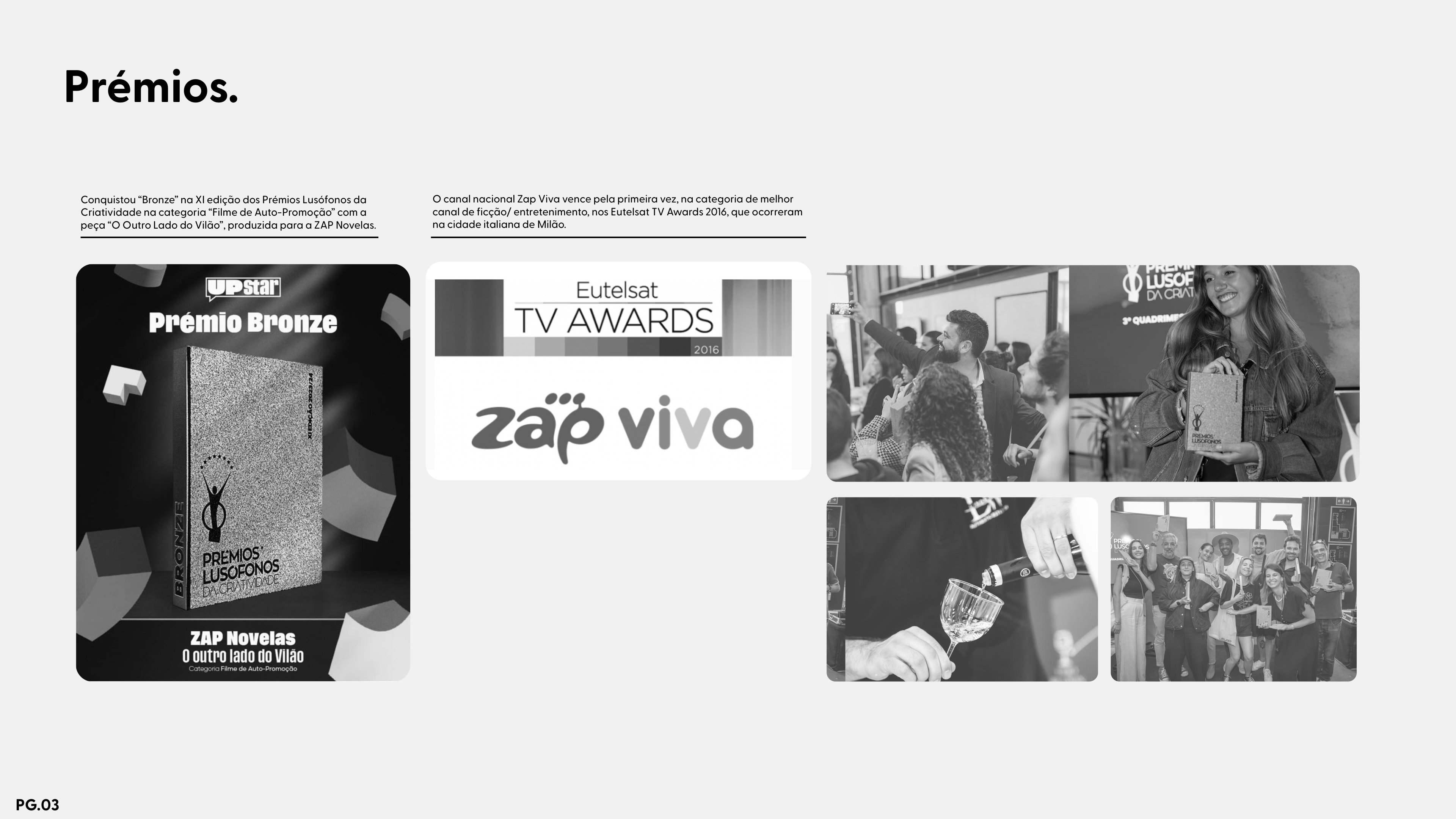 Portfólio Produtora