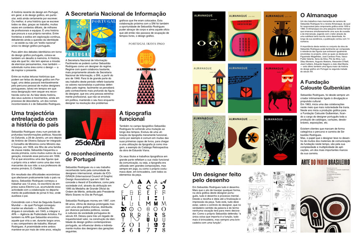 Revista Typos | Paul Rand / Sebastião Rodrigues