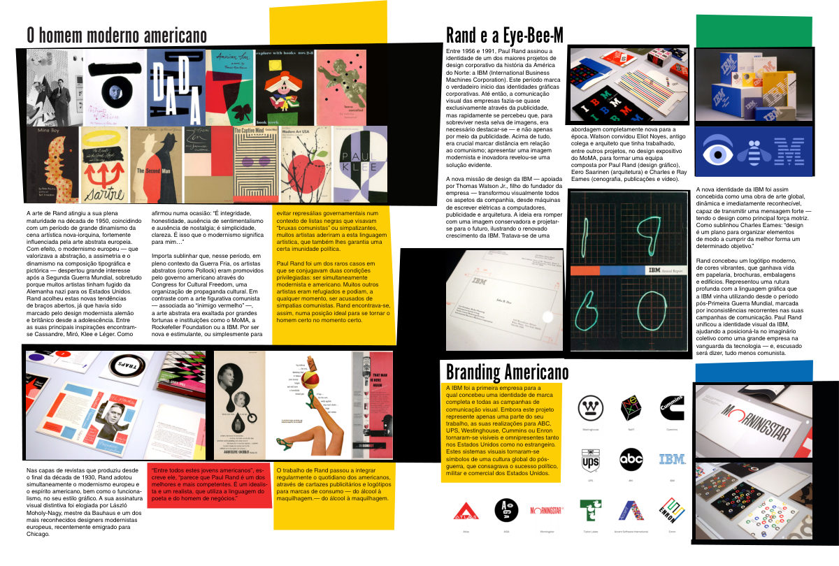 Revista Typos | Paul Rand / Sebastião Rodrigues
